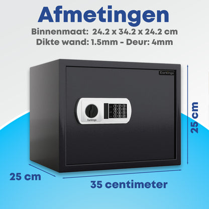 Elektronische Kluis met Cijferslot - Earkings