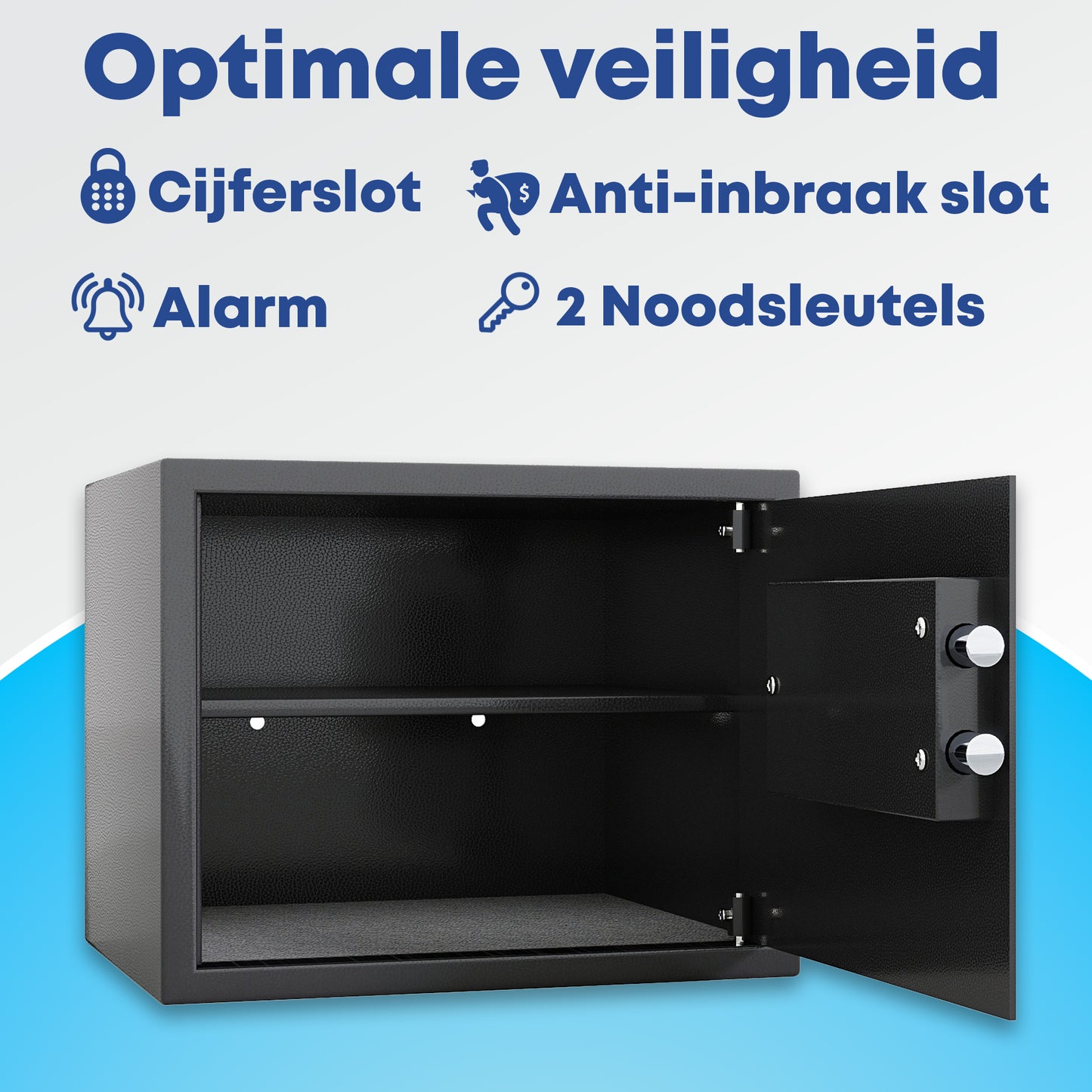 Elektronische Kluis met Cijferslot - Earkings