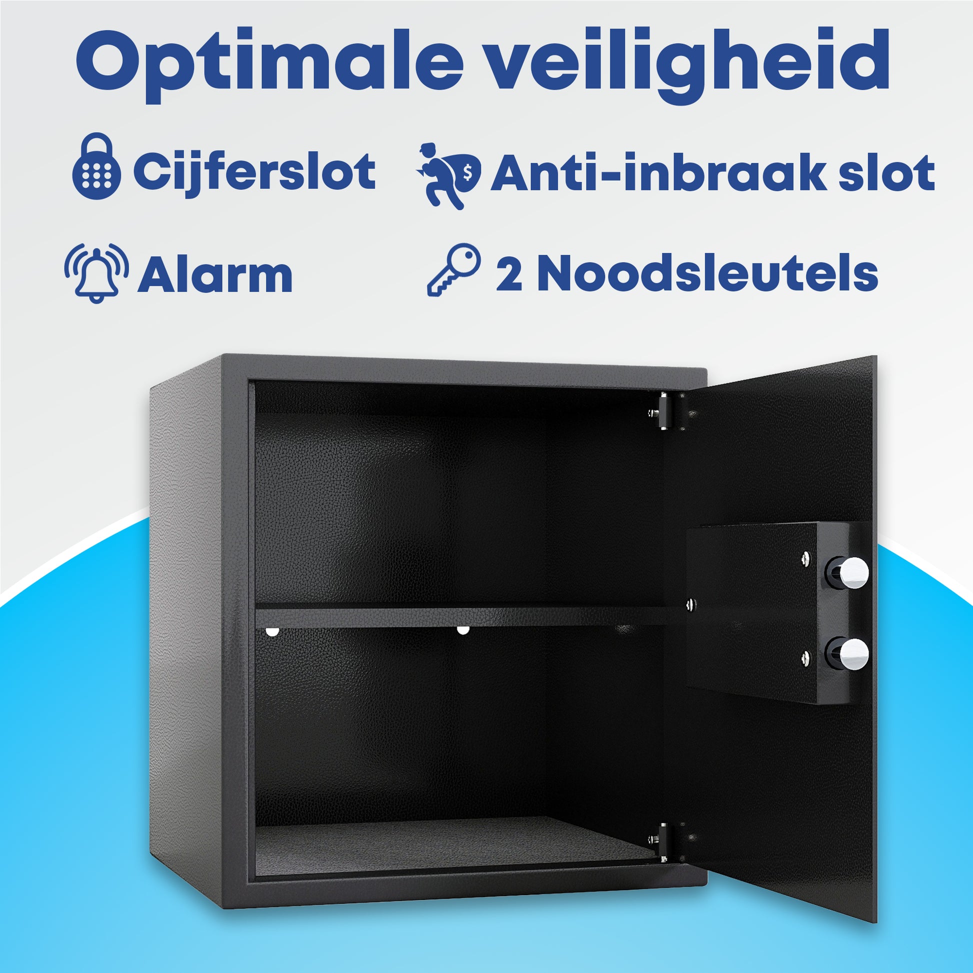 Elektronische Kluis met Cijferslot - Earkings