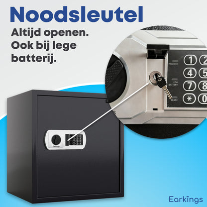 Elektronische Kluis met Cijferslot - Earkings