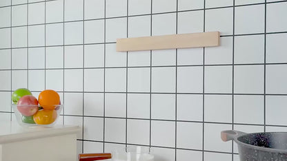 KitchenMonster® Messermagnet 40 cm – Bambus