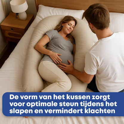 Zwangerschapskussen Zijslaapkussen 140x80cm - Earkings