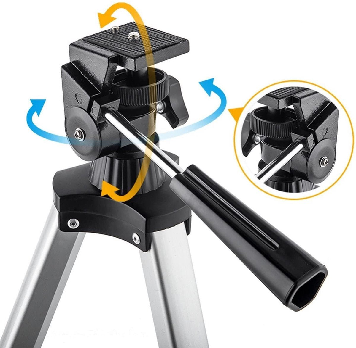 Telescoop Sterrenkijker 70/400 mm - f/5.7 Magnificatie - zwart - Earkings