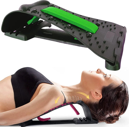 Nekstretcher Nekmassage apparaat - groen - Earkings