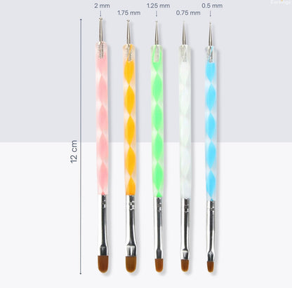 Dotting Tools 20 delig Mandala - inclusief Sjabloon - Earkings