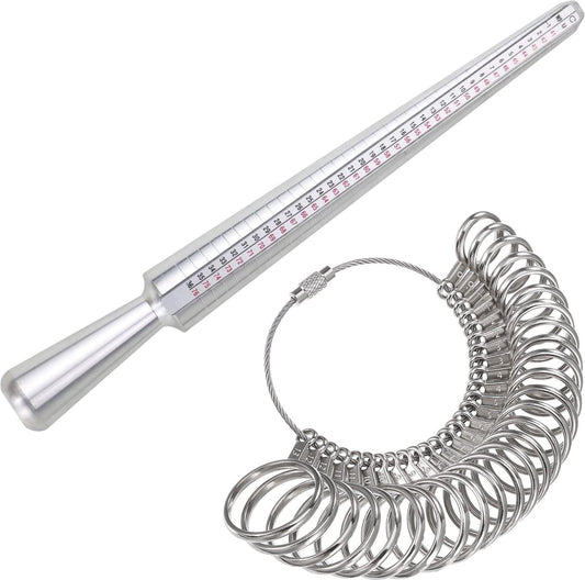Ringmeter - Ringmaat meter voor elke Ringmaat - Ring sizer - Earkings
