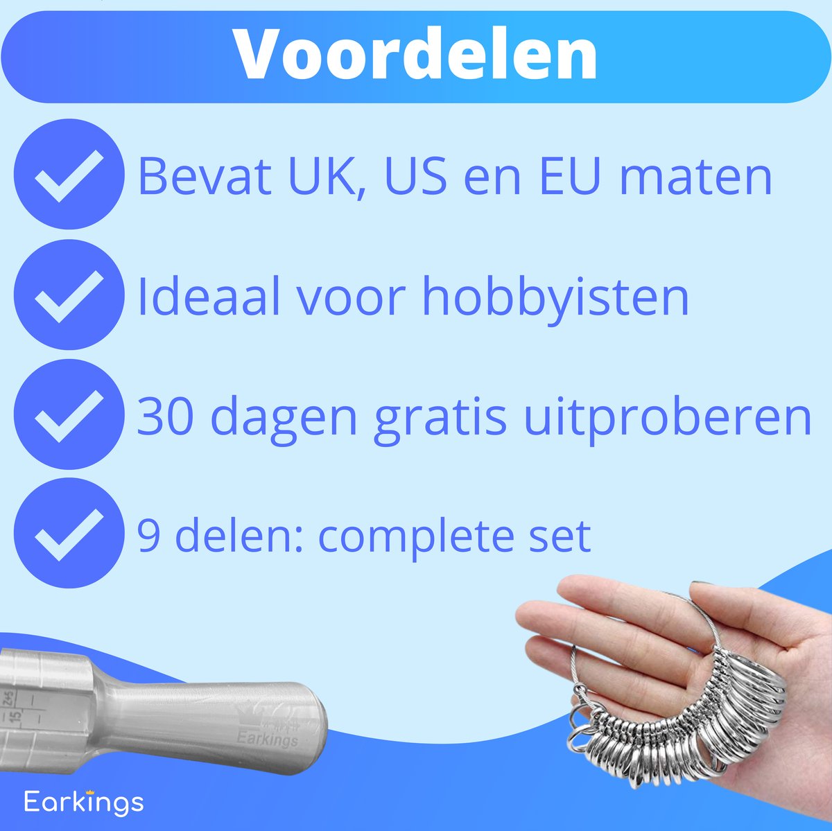 Ringen Maker Sieraden Maken Set - Earkings