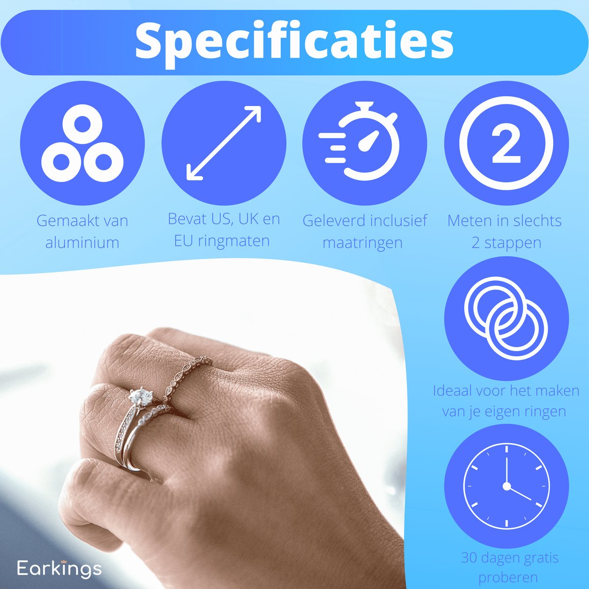 Ringen Maker Sieraden Maken Set - Earkings