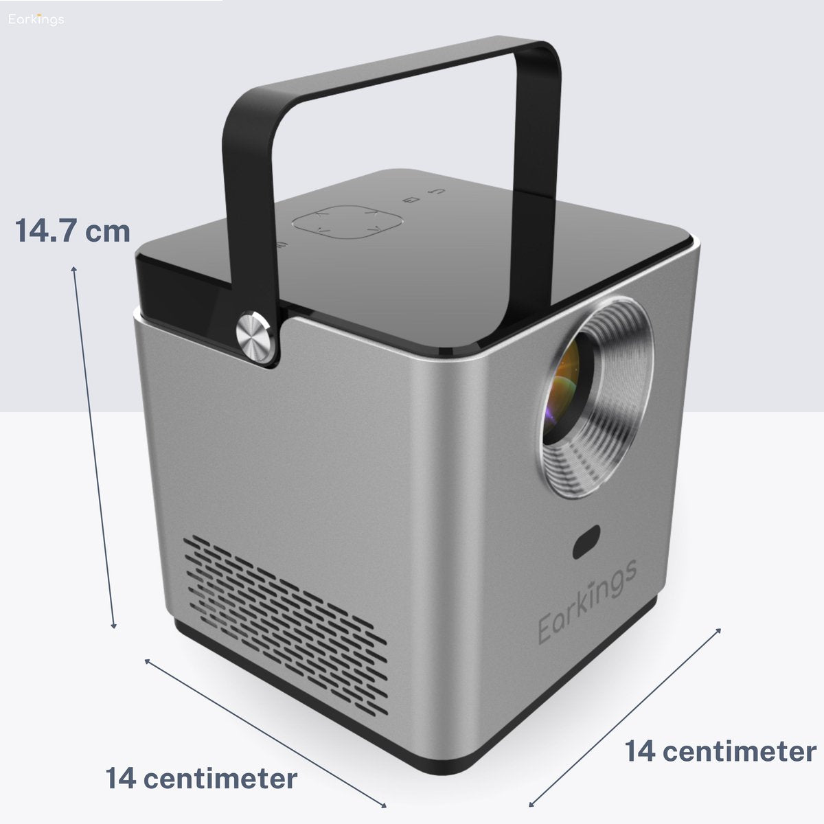 Beamer Projector inclusief Afstandsbediening met Android Apps - Earkings